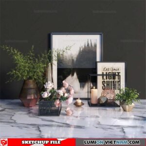 Decor Set - Sketchup Models