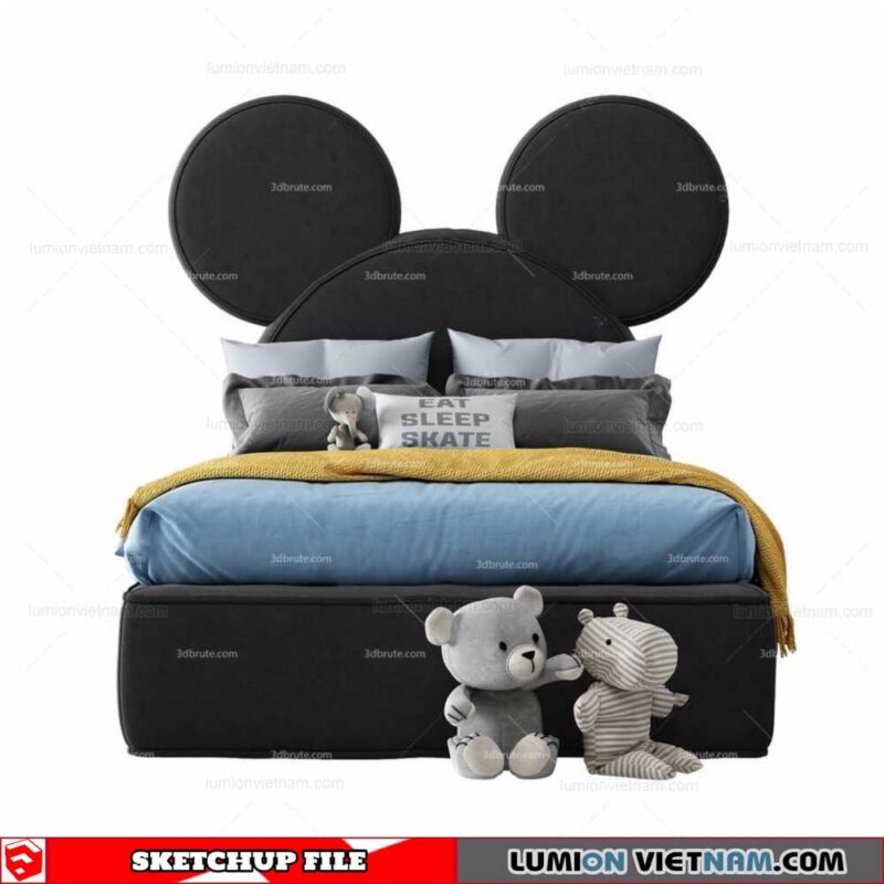 Bed - Sketchup Models By Dinh Thanh