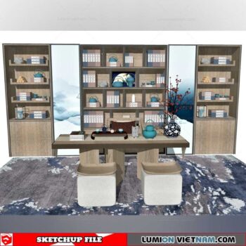 Tea Table - Sketchup Models