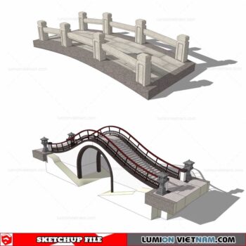 China Bridge - Sketchup Models By Cuong Covua