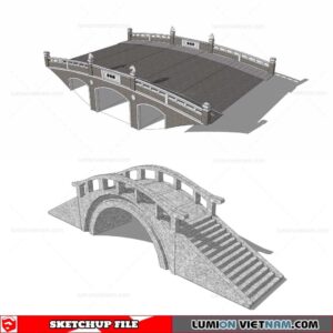 China Bridge - Sketchup Models By Cuong Covua