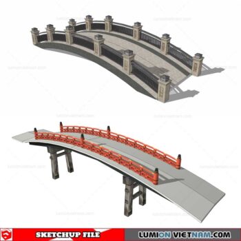 China Bridge - Sketchup Models By Cuong Covua