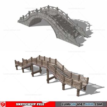 China Bridge - Sketchup Models By Cuong Covua