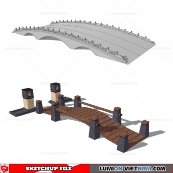 China Bridge - Sketchup Models By Cuong Covua