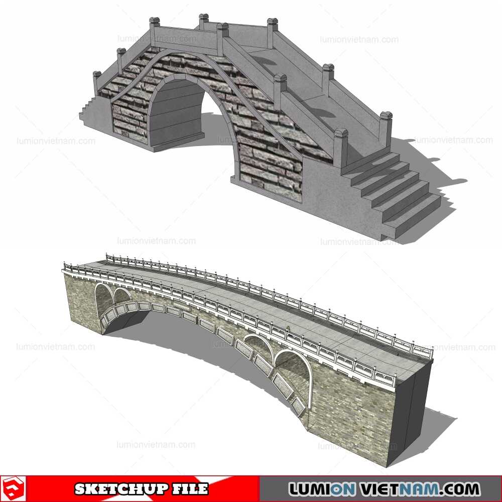 220101-China-Bridge-By-Cuong-Covua-(16)-Sketchup-Models