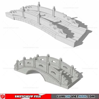 China Bridge - Sketchup Models By Cuong Covua