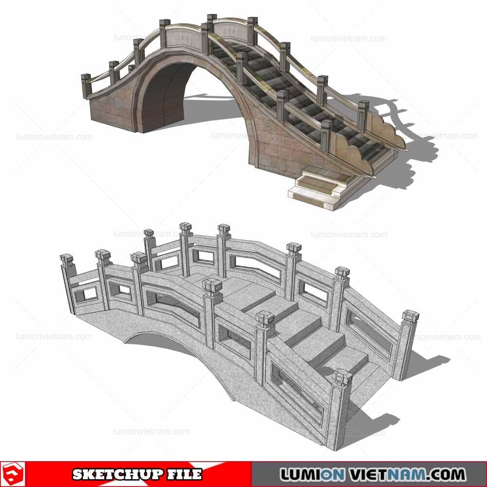 220101-China-Bridge-By-Cuong-Covua-(2)-Sketchup-Models