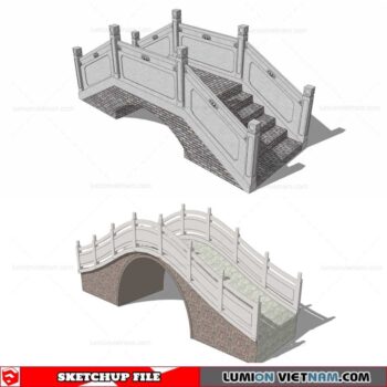 China Bridge - Sketchup Models By Cuong Covua