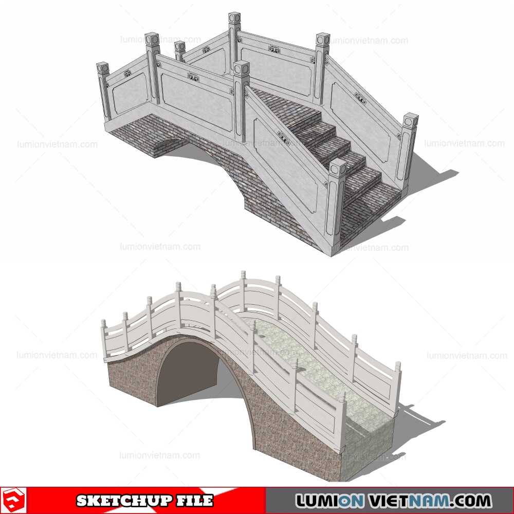 220101-China-Bridge-By-Cuong-Covua-(6)-Sketchup-Models