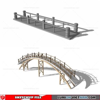 China Bridge - Sketchup Models By Cuong Covua