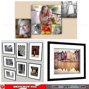 Picture Frame - Sketchup Models By Nha Tay