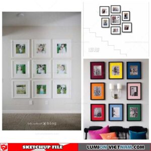 Picture Frame - Sketchup Models By Nha Tay