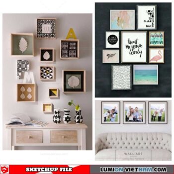 Picture Frame - Sketchup Models By Nha Tay