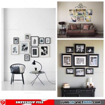 Picture Frame - Sketchup Models By Nha Tay