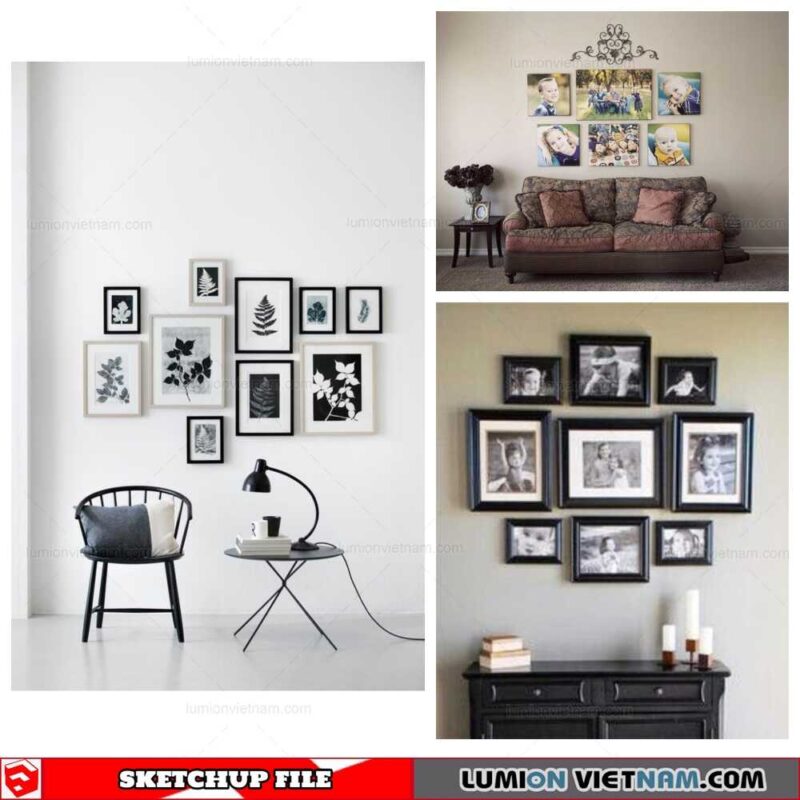 Picture Frame - Sketchup Models By Nha Tay