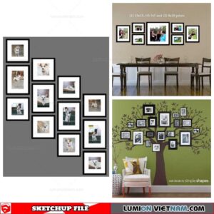 Picture Frame - Sketchup Models By Nha Tay