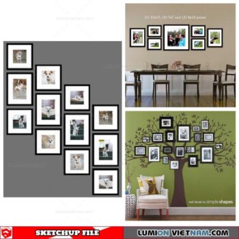 Picture Frame - Sketchup Models By Nha Tay