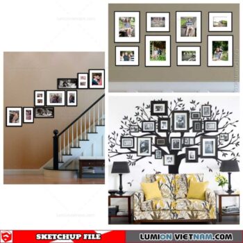 Picture Frame - Sketchup Models By Nha Tay