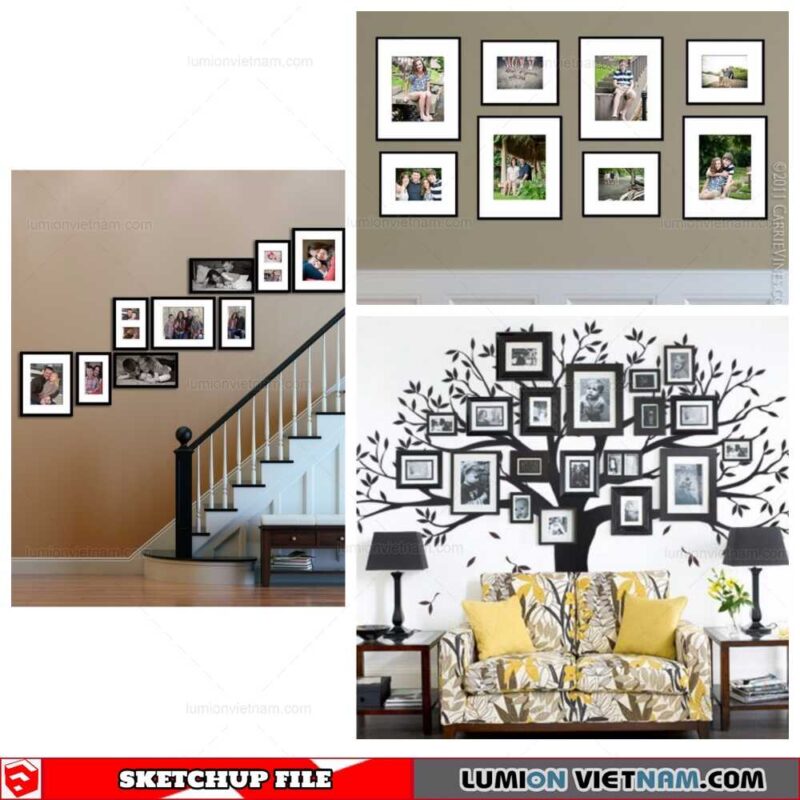 Picture Frame - Sketchup Models By Nha Tay