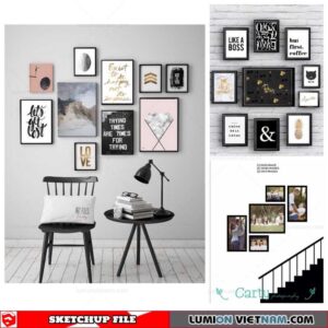 Picture Frame - Sketchup Models By Nha Tay
