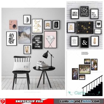 Picture Frame - Sketchup Models By Nha Tay