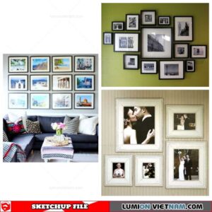 Picture Frame - Sketchup Models By Nha Tay