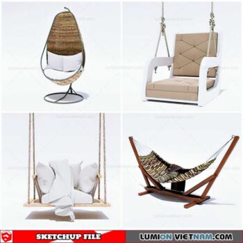 Hanging Chair - Sketchup Models By Cuong Covua
