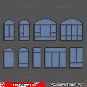 Windown - Sketchup Models By Cuong Covua
