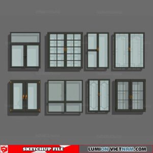 Windown - Sketchup Models By Cuong Covua