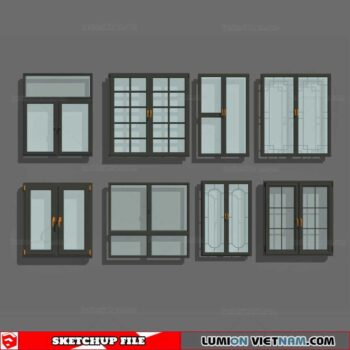 Windown - Sketchup Models By Cuong Covua
