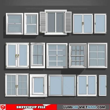 Windown - Sketchup Models By Cuong Covua