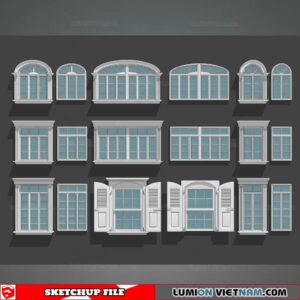 Windown - Sketchup Models By Cuong Covua