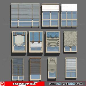 Windown - Sketchup Models By Cuong Covua