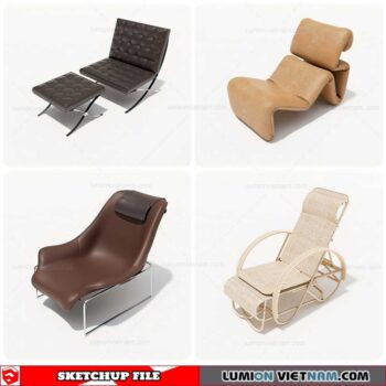 Outdoor Chair - Sketchup Models By Cuong Covua