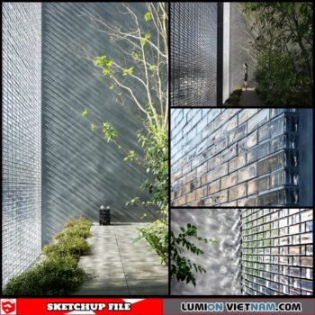 Glass Brick  - Sketchup Models By Cuong Covua