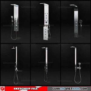 Shower - Sketchup Models By Cuong Covua