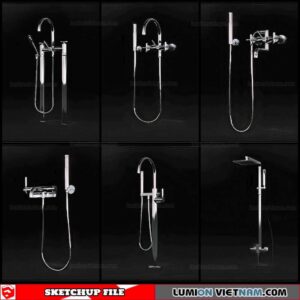 Shower - Sketchup Models By Cuong Covua