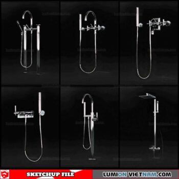 Shower - Sketchup Models By Cuong Covua