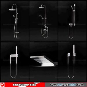 Shower - Sketchup Models By Cuong Covua