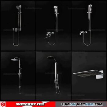 Shower - Sketchup Models By Cuong Covua
