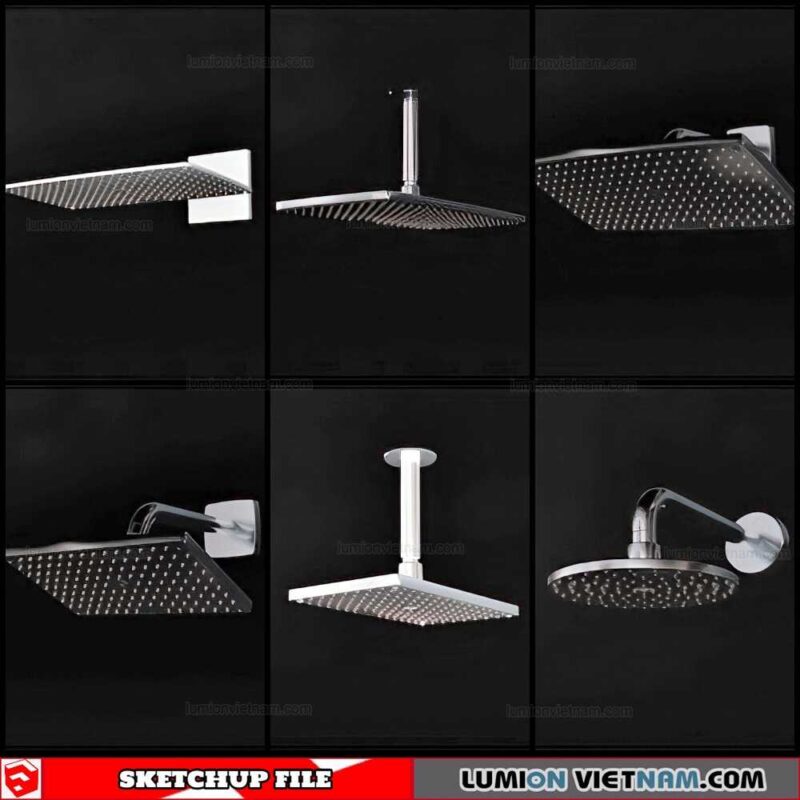 Shower - Sketchup Models By Cuong Covua