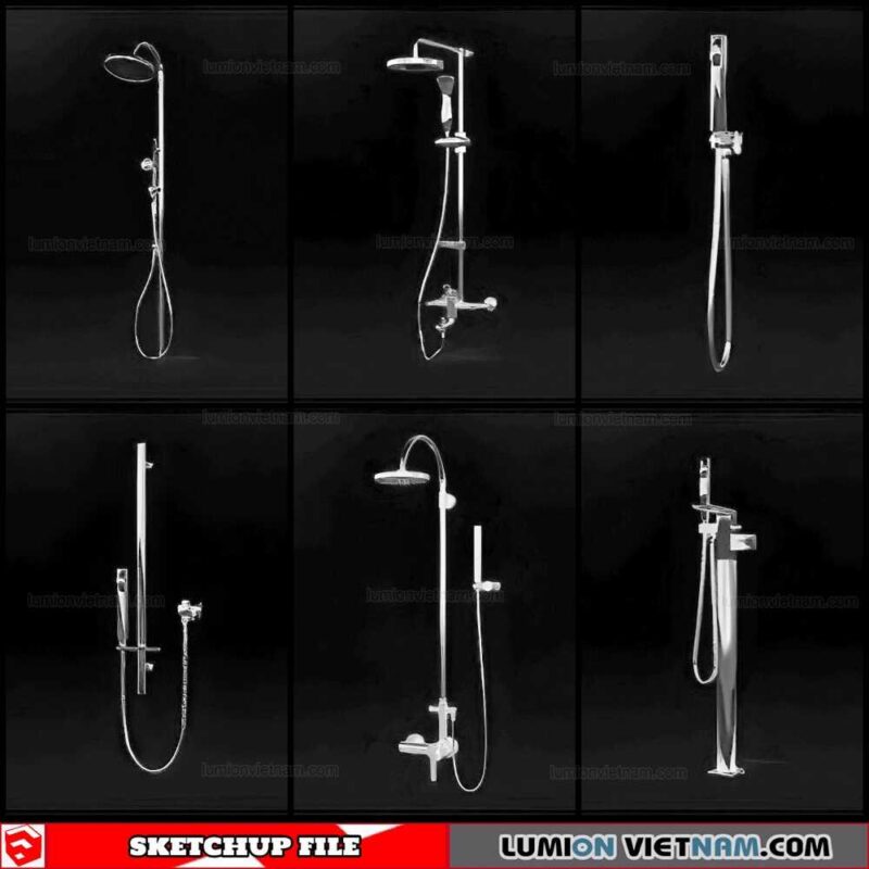 Shower - Sketchup Models By Cuong Covua