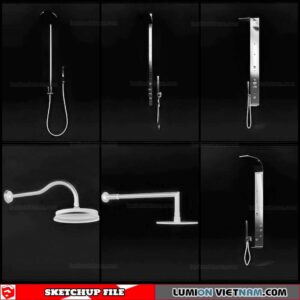 Shower - Sketchup Models By Cuong Covua