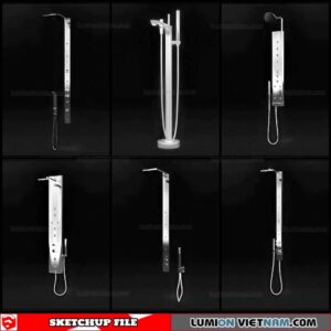 Shower - Sketchup Models By Cuong Covua