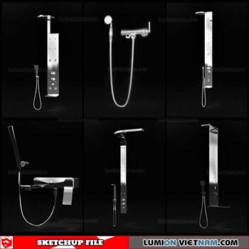 Shower - Sketchup Models By Cuong Covua