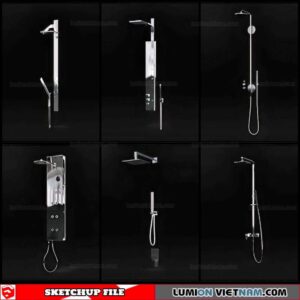 Shower - Sketchup Models By Cuong Covua