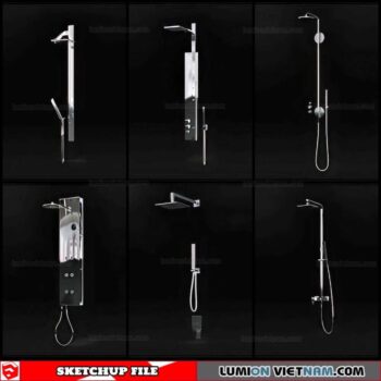 Shower - Sketchup Models By Cuong Covua