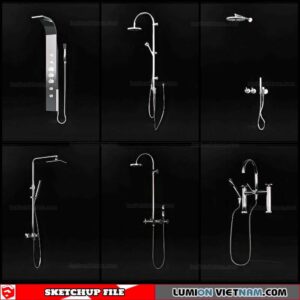 Shower - Sketchup Models By Cuong Covua