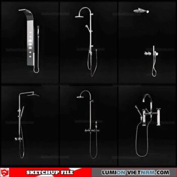 Shower - Sketchup Models By Cuong Covua