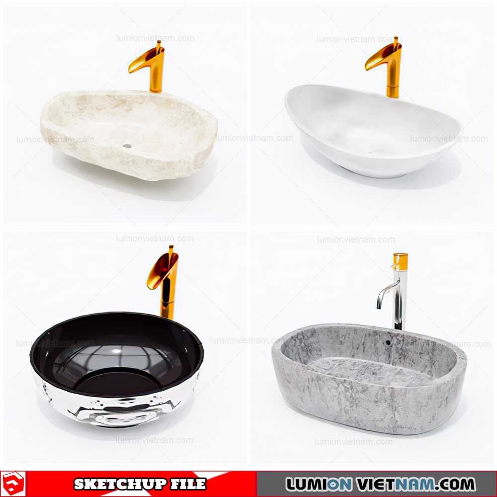 220125-Washbasin-(18)-Sketchup-Models